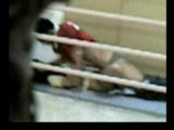 Real Arab Schoolgirl Caught Fucking On A Stairway