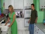 Stepmom Gets Anal Fucked In Kitchen