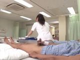 Japanese Nurse Has To Jerk Off Patient Cock To Calm Him Down Sakaguchi Rena