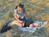 Sleeping Blond Teen Gets Fucked On Picnic Fuck Fantasy